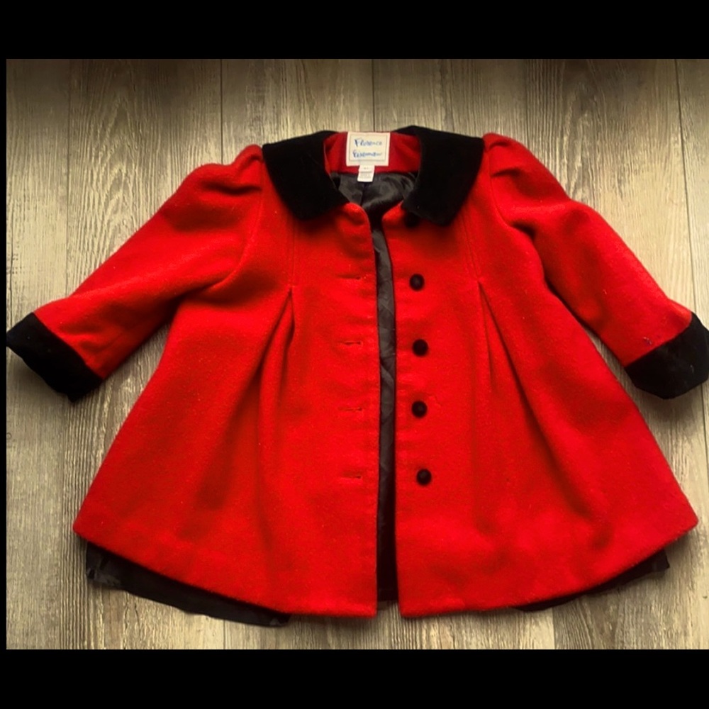 Florence Eiseman coat great for holiday. Size 3